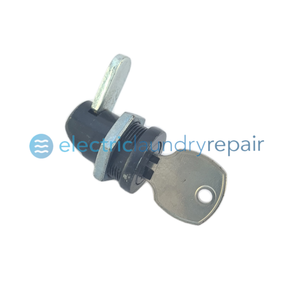 Ipso Dryer Lock Key and Nut (RL002) Replacement Part www.electriclaundryrepair.co.nz